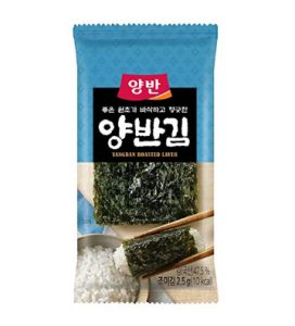 yangban roasted seaweed snacks