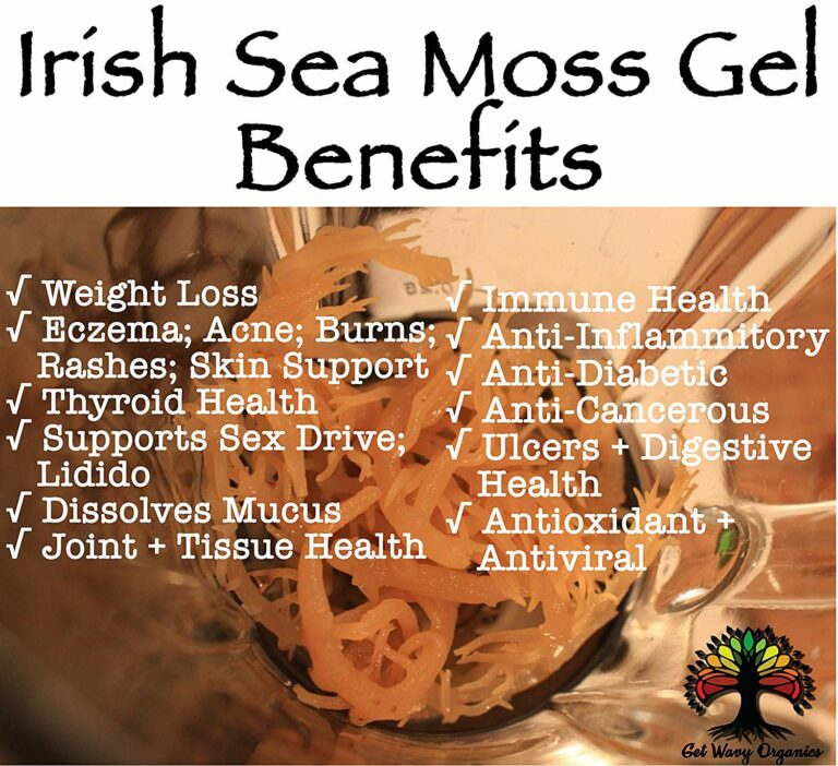 Sea Moss Gel Health Benefits & Warning – Eat Algae