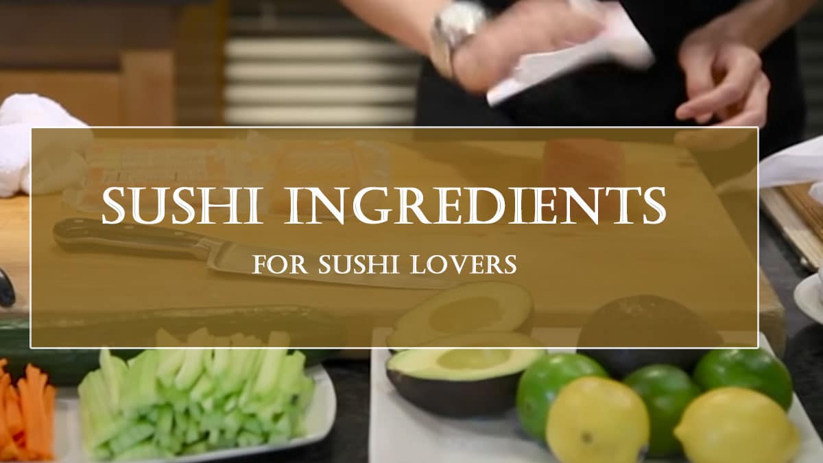 sushi ingredients