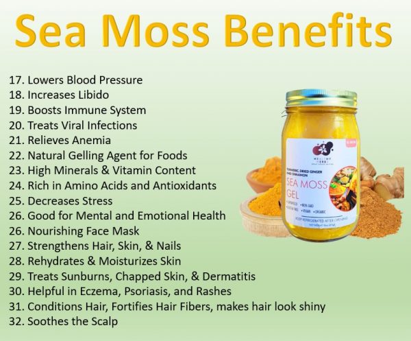 Sea Moss Health Benefits, Nutrition Facts & Warning – Eat Algae