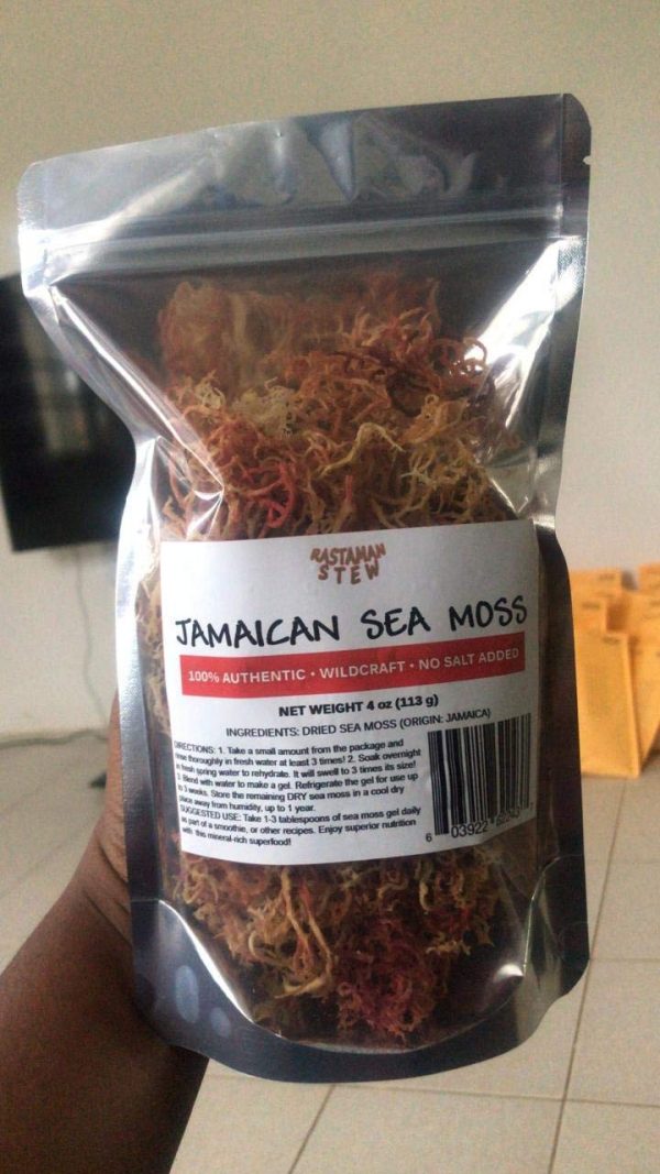 real Jamaican sea moss