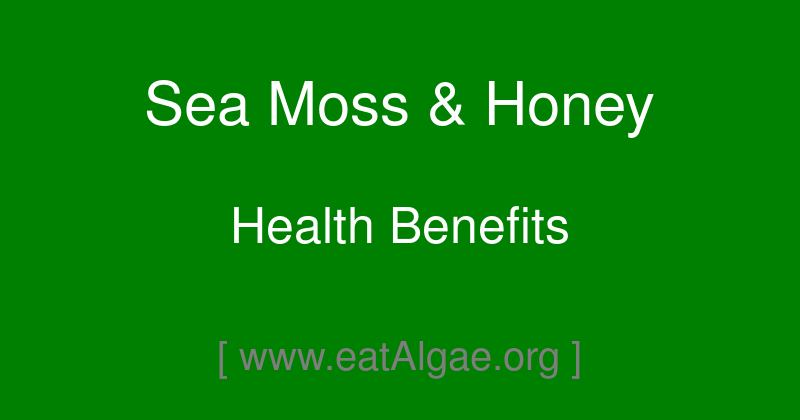 honey and sea moss benefits